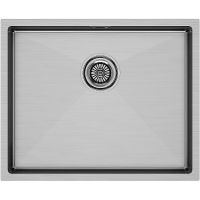 Кухонная мойка Paulmark Next 54 Uni Брашированная сталь арт-PM215444-BS — фото 1, Кухонные мойки