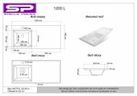 Товар: Раковина Stella Polar Мадлен 120 L с местом под стиральную машину Белая арт-SP-00000026 - фото 5 Раковина Stella Polar Мадлен 120 L с местом под стиральную машину Белая арт-SP-00000026 — фото 5, Раковины встраиваемые сверху