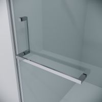 Товар: Душевая дверь Grossman Pragma 100 профиль Хром стекло прозрачное арт-100.K33.03.100.10.00 - фото 8 Душевая дверь Grossman Pragma 100 профиль Хром стекло прозрачное арт-100.K33.03.100.10.00 — фото 8, Распашные душевые двери