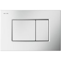 Клавиша смыва AM.PM Pro С S Хром матовый арт-I070231 — фото 1, Кнопки смыва