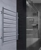 Водяной полотенцесушитель Terminus Аврора П8 500х800 бп500 Хром, боковое подключение, G 1" НР арт-4670078529923 — фото 3, Водяные полотенцесушители