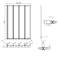 Товар: Шторка на ванну AM.PM Like 100 профиль Хром стекло прозрачное арт-W80BS-100-140CT - фото 7 Шторка на ванну AM.PM Like 100 профиль Хром стекло прозрачное арт-W80BS-100-140CT — фото 7, Складные шторки для ванной