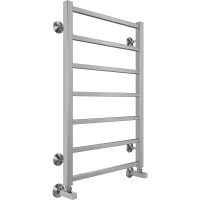 Водяной полотенцесушитель Terminus Контур П7 500х800 Хром, нижнее подключение, G 1/2" ВР, с угловым соединением арт-4670078529657 — фото 1, Водяные полотенцесушители