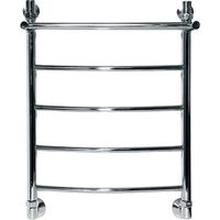 Водяной полотенцесушитель Ника Arc ЛД/ВП 60x30 с полкой Хром арт-ЛД ВП 60/30 — фото 1, Водяные полотенцесушители