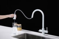 Смеситель для кухни Paulmark Lange Белый матовый арт-La214212-431 — фото 8, Смесители для кухни