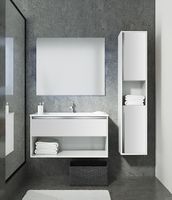 Тумба с раковиной SanVit Контур 70 подвесная Белая глянцевая арт-kkont070w — фото 2, Тумбы с раковиной