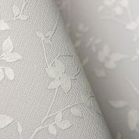 Обои Andrea Rossi Gavi Винил на флизелине (1,06*10) Белый, Листья арт-54371-1 — фото 3, Обои для стен