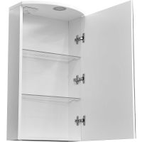 Товар: Зеркальный шкаф Stella Polar Концепт Альда 40/С с подсветкой Белый арт-SP-00000222 - фото 3 Зеркальный шкаф Stella Polar Концепт Альда 40/С с подсветкой Белый арт-SP-00000222 — фото 3, Зеркальные шкафы в ванную