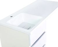 Тумба с раковиной Orange Sistema 100 L Белая глянцевая арт-ST-40TUW+RAL — фото 11, Тумбы с раковиной