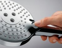 Душевая система Hansgrohe Raindance Select S Хром арт-27116000 — фото 4, Душевые стойки