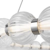 Подвесной светильник Maytoni Modern Amulet Прозрачный Хром арт-MOD555PL-L30CH4K — фото 4, Подвесные светильники