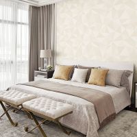 Обои Andrea Rossi Arlequin Винил на флизелине (1,06*10,05) Бежевый, Геометрия арт-54307-1 — фото 2, Обои для стен