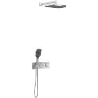 Душевая система Vincea с термостатом Хром арт-VSFW-422T1CH — фото 1, Встраиваемые душевые комплекты