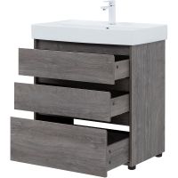 Тумба под раковину Aquanet Nova Lite 75 Дуб рошелье арт-302473 — фото 7, Тумбы под раковину