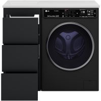 Товар: Тумба под раковину Brevita Grafit 100 Графит матовый арт-GRA-01040-013Я - фото 5 Тумба под раковину Brevita Grafit 100 Графит матовый арт-GRA-01040-013Я — фото 5, Тумбы под раковину