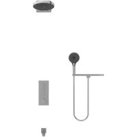 Душевая система Vincea Inspire с термостатом Хром арт-VSFW-433TI1RCH — фото 2, Встраиваемые душевые комплекты