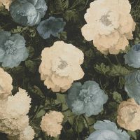 Обои AS Creation History of Art Винил на флизелине (0,53*10,05) Зеленый/Бежевый/Голубой, Цветы арт-37650-2 — фото 1, Обои для стен