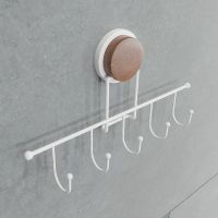 Вешалка для полотенец Fixsen Magic White Белая матовая арт-FX-47005-5 — фото 3, Крючки для полотенец