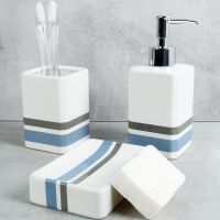 Мыльница Fixsen Dony Белая Синяя Серая арт-FX-232-4 — фото 2, Мыльницы