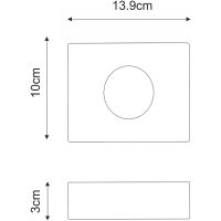 Диспенсер гигиенических пакетов WasserKRAFT Хром арт-K-10021 — фото 4, Диспенсеры для гигиенических пакетов