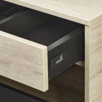 Тумба под раковину Aquaton Лофт Урбан 100 подвесная Cерый графит Дуб орегон арт-1A247701LQX60 — фото 14, Тумбы под раковину