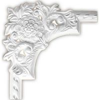 Угловой элемент Decomaster 30x350x350 мм арт-DP 8050 A — фото 1, Молдинги