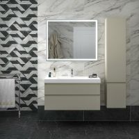 Раковина Kerama Marazzi Cubo 100 Белая глянцевая арт-CU.wb.100 — фото 3, Раковины встраиваемые сверху