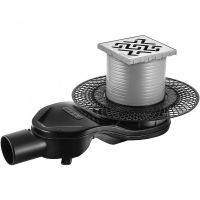 Товар: Душевой трап Berges Platz Antik 100x100 с решеткой Хром матовый арт-090160 - фото 1 Душевой трап Berges Platz Antik 100x100 с решеткой Хром матовый арт-090160 — фото 1, Трапы для душа