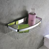 Полка корзина Colombo Design Angolare Хром арт-B9646.CR — фото 2, Полки для ванной и душа