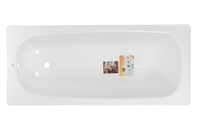 Стальная ванна ВИЗ Donna Vanna 160 Белый арт-DV-63901 — фото 1, Стальные ванны