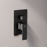 Душевая система Damixa Gala Черная матовая арт-953510300 — фото 7, Встраиваемые душевые комплекты