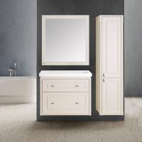 Товар: Зеркало ASB-Woodline Кастелло 80 с подсветкой Бежевое арт-12046 - фото 4 Зеркало ASB-Woodline Кастелло 80 с подсветкой Бежевое арт-12046 — фото 4, Зеркала в ванную комнату