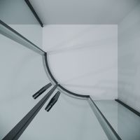 Душевой уголок Grossman Classic 100х100 профиль Черный матовый стекло прозрачное арт-301.K33.04.1010.21.00 — фото 9, Душевые уголки четверть круга
