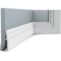 Плинтус Orac Decor 2000x120x16 мм арт-SX180 — фото 1, Плинтуса напольные