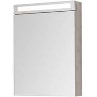 Зеркальный шкаф Dreja Max 60 с подсветкой Дуб Кантри арт-77.9006D — фото 1, Зеркальные шкафы в ванную