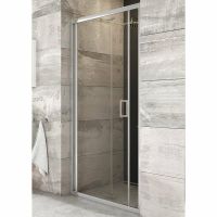 Душевая дверь Ravak Blix BLDZ2-70 профиль Хром стекло Transparent арт-X01H10C00Z1 — фото 1, Складные душевые двери