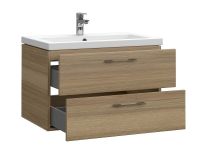 Тумба под раковину Cersanit Lara 70 (63415) подвесная Орех арт-64136 — фото 4, Тумбы под раковину