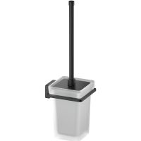 Ершик для унитаза Schein Klimt Черный матовый арт-9261MB — фото 1, Ершики для унитаза