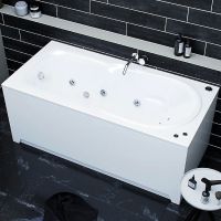 Акриловая ванна Aquatek Леда 170х80 без гидромассажа с фронтальной панелью с каркасом (разборный) со слив-переливом (слева) арт-LED170-0000034 — фото 3, Акриловые ванны