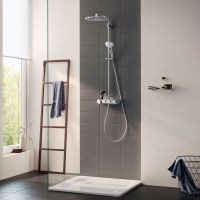 Душевая система Grohe SmartControl с термостатом Хром арт-26507000 — фото 9, Душевые стойки