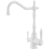 Смеситель для кухни ZorG Sanitary Белый арт-ZR 312 YF-33-WHITE — фото 1, Смесители для кухни