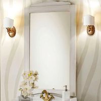 Зеркало Cezares Lorenzo 65 Bianco Patinato арт-LOR70/03.03 — фото 1, Зеркала в ванную комнату