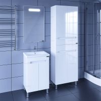 Товар: Тумба под раковину СанТа Лондон 50 Белая арт-224014 - фото 3 Тумба под раковину СанТа Лондон 50 Белая арт-224014 — фото 3, Тумбы под раковину