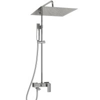 Душевая система WasserKRAFT Хром арт-A177.119.103.087.CH — фото 1, Душевые стойки