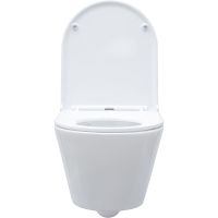 Унитаз Aquanet Lake W подвесной Белый без сиденья арт-316461 — фото 6, Подвесные унитазы