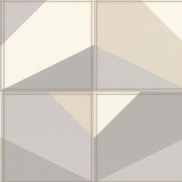 Обои RASCH Club Винил на флизелине (0,53*10,05) Бежевый/Белый/Серый, Геометрия арт-419238 — фото 1, Обои для стен