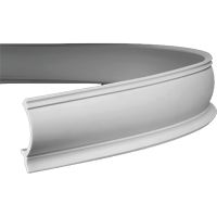 Карниз гибкий Европласт 1.50.261 2000x101x102 мм арт-1.50.261 (гибкий) — фото 1, Карнизы