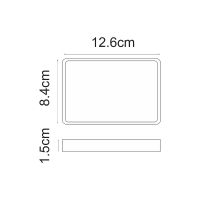 Мыльница WasserKRAFT Mosel Черная арт-K-4529 — фото 4, Мыльницы