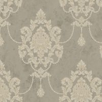 Обои Bernardo Bartalucci Ragazza Винил на флизелине (1,06*10,05) Коричневый, Дамаск арт-5034-5 — фото 1, Обои для стен