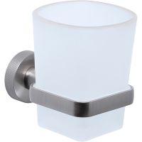 Стакан для зубных щеток WasserKRAFT Tauber Никель арт-K-64428 — фото 1, Стаканы для зубных щеток